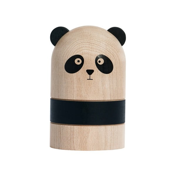 Pokladnička z bukového dreva OYOY Panda