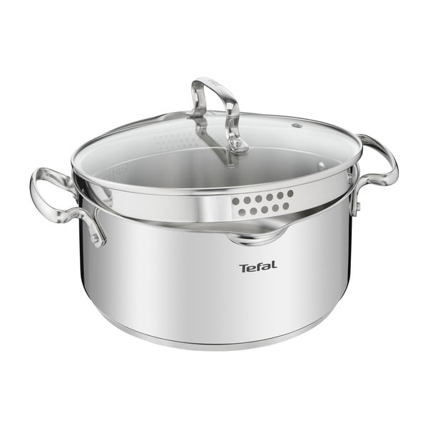 Antikoro hrniec s pokrievkou na indukciu 5 l Duetto+ - Tefal-image-3