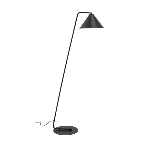Čierna stojacia lampa s kovovým tienidlom (výška 165 cm) Latisha – Bloomingville-image-3