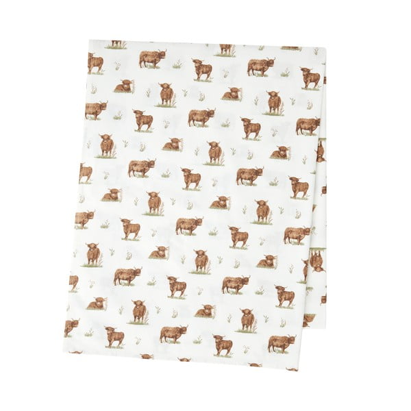 Bavlnený obrus 137x229 cm Angus Highland Cow – Catherine Lansfield