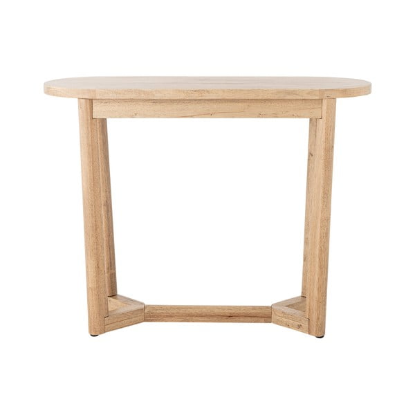 Konzolový stolík z kaučukového dreva v prírodnej farbe 35x100 cm Serrone – Bloomingville