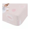 Ružová napínacia detská plachta na jednolôžko 90x190 cm Dancing Fairies – Catherine Lansfield