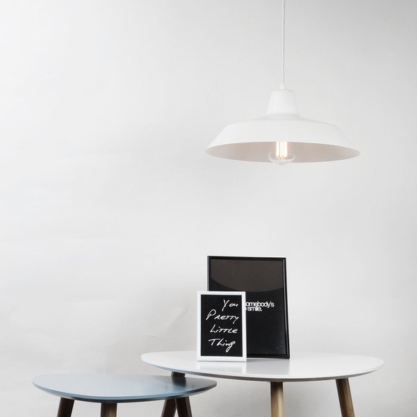 Biele stropné svietidlo Bulb Attack Cinco-image-1