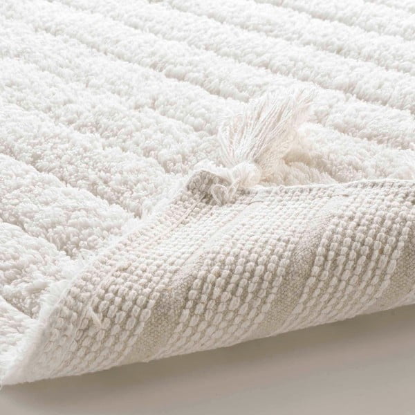 Biela kúpeľňová predložka 50x80 cm Minatis – douceur d'intérieur-image-3