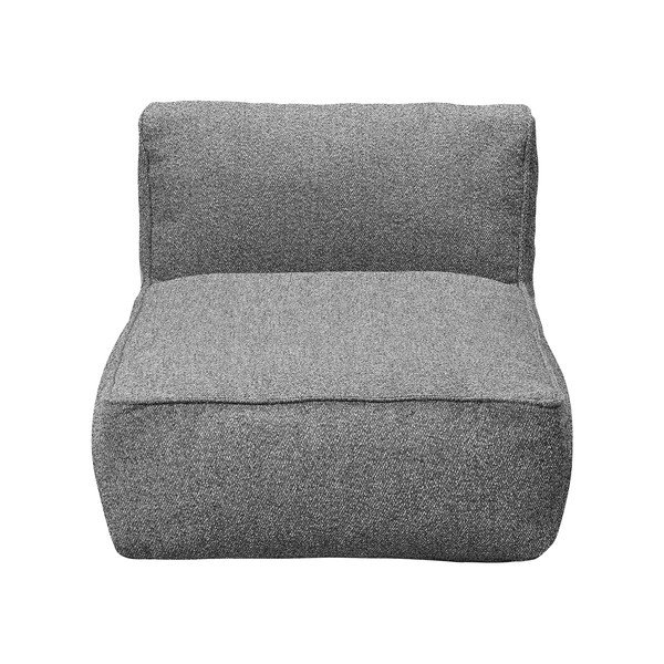 Sivý modul záhradnej pohovky (stredový diel) Grow – Blomus