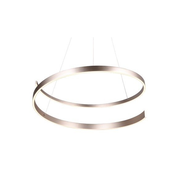 Sivé LED závesné svietidlo s hlasovým ovládaním/s ovládaním pomocou mobilnej aplikácie s kovovým tienidlom ø 75 cm Cinardi – CINQUE-image-4