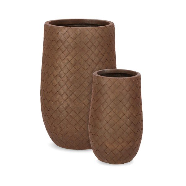 Kvetináče v súprave 2 ks ø 48 cm Rhombus – Bizzotto