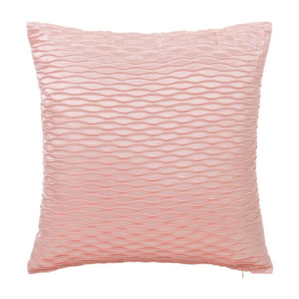Ružový vankúš Unimasa Waves, 45 x 45 cm