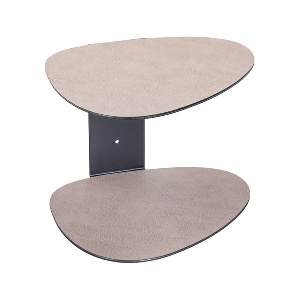 Sivá oceľová polica 29 cm Curve Bull – LIND DNA