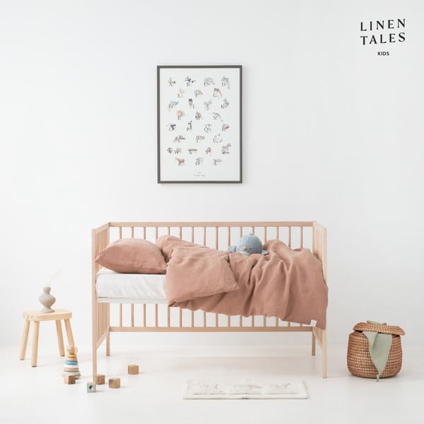 Ľanové detské obliečky do postieľky 100x140 cm - Linen Tales-image-1