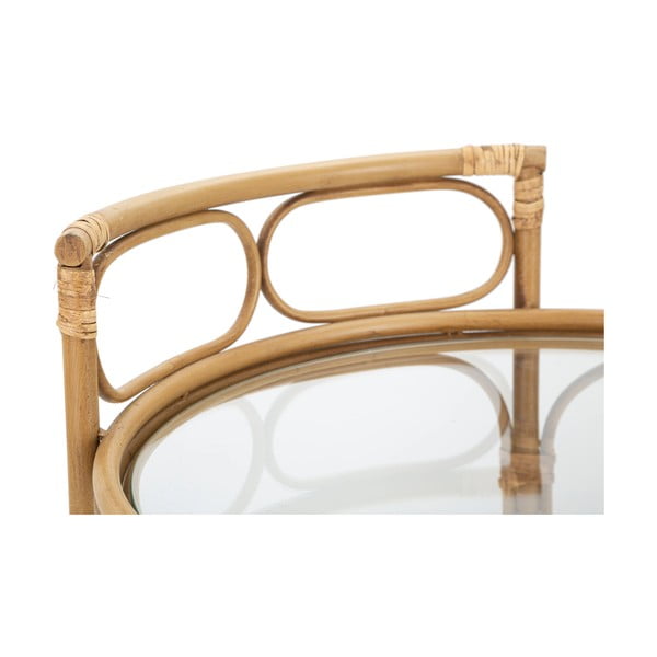 Kovový servírovací stolík na kolieskach ø 51 cm Panama - Mauro Ferretti-image-4