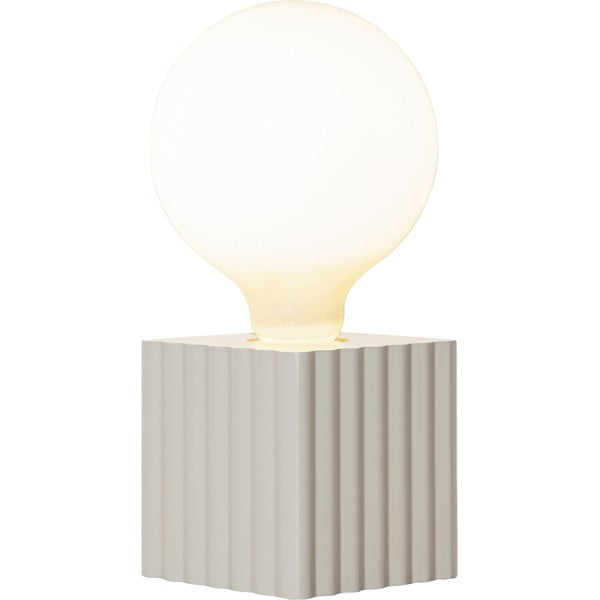 Svetlosivá lampová noha 10 cm Box – Star Trading-image-2