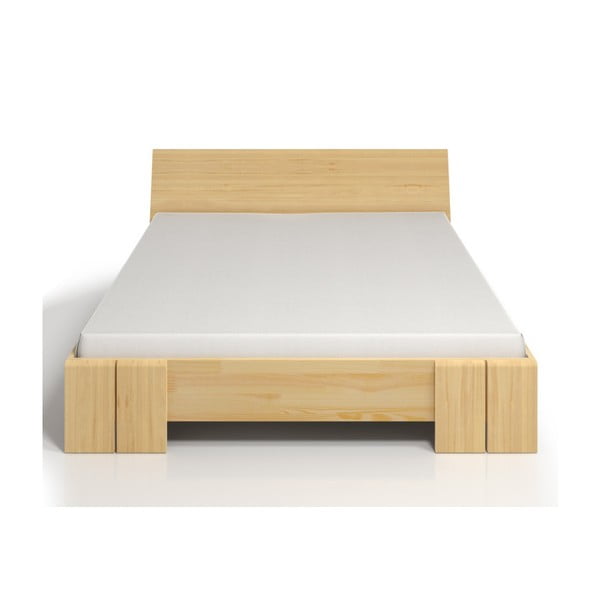 Dvojlôžková posteľ z borovicového dreva SKANDICA Vestre Maxi, 140 × 200 cm