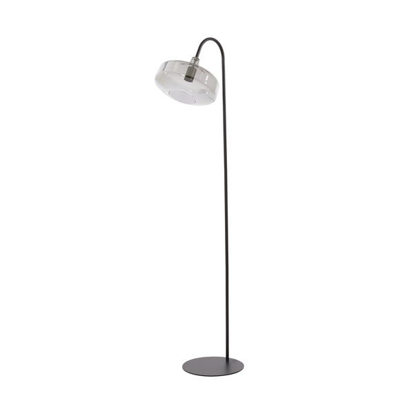 Čierna stojacia lampa (výška  160 cm) Solna – Light & Living-image-2