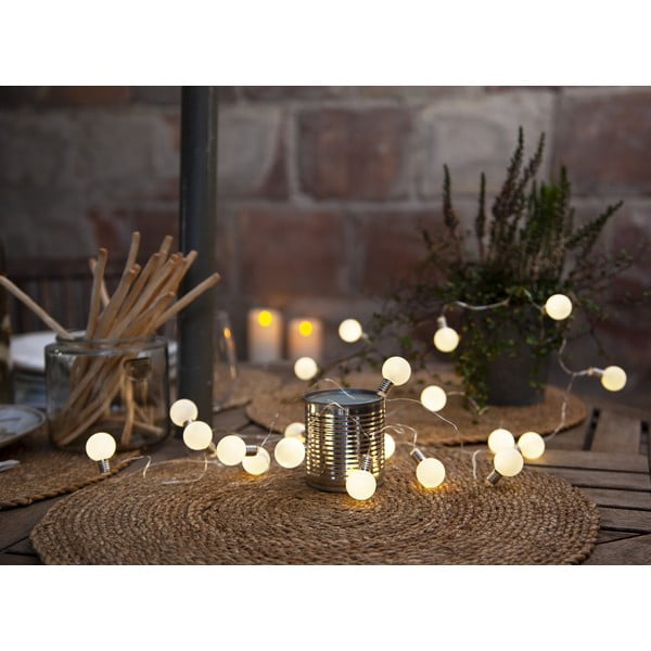 Svetelná reťaz počet žiaroviek 20 ks na baterky dĺžka 300 cm Mini Glow – Star Trading-image-3