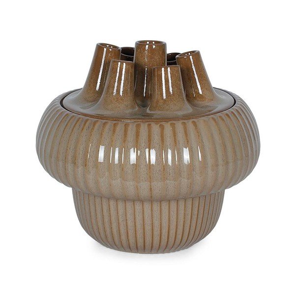 Taupe kameninová váza (výška  25,5 cm) Olyssia – Bizzotto