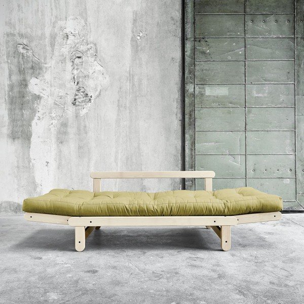 Rozkladacia pohovka Beat Natural/Avocado Green-image-2