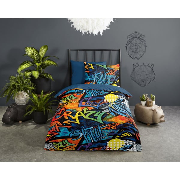 Detské obliečky na jednolôžko/predĺžené z mikrovlákna 140x220 cm Jeff – Good Morning-image-1