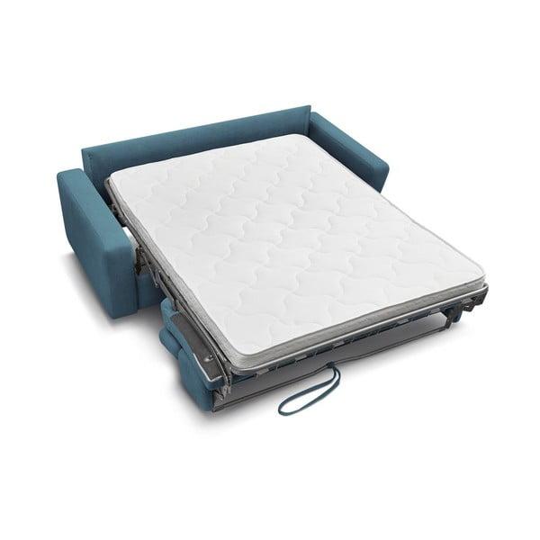 Modrá rozkladacia pohovka 195 cm Monaco – Bobochic Paris-image-4