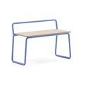 Modrá/v prírodnej farbe lavica Tinn – Kave Home