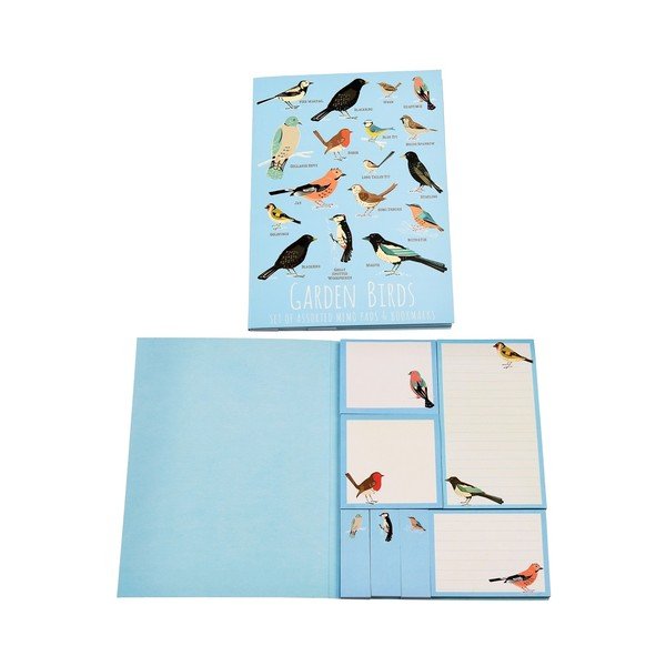 Sada lepiacich papierikov Re× London Garden Birds