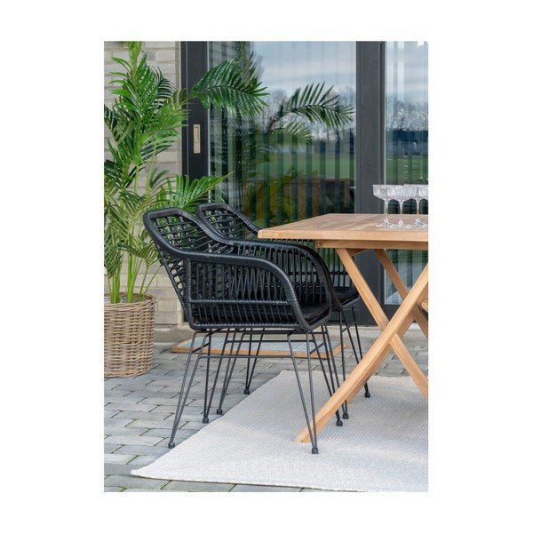 Krémový vonkajší koberec z recyklovaných vlákien 200x300 cm Menorca – House Nordic-image-2