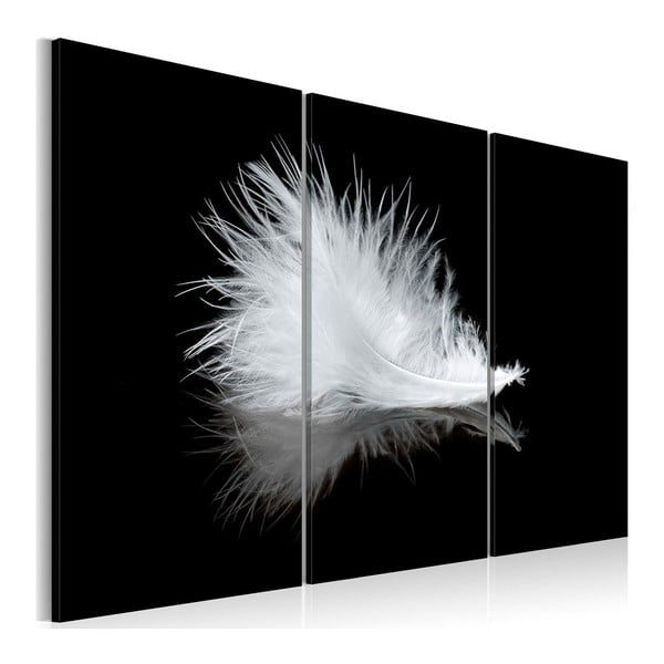 Obraz na plátne Artgeist Feather, 60 × 40 cm