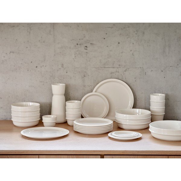 Krémovobiela porcelánová polievková miska 900 ml Eau – Zone-image-1