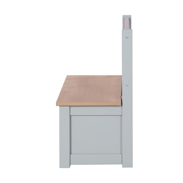 Taupe detská lavica Woody – Roba-image-4