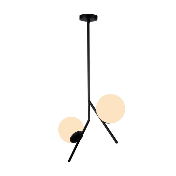 Čierne závesné svietidlo Squid Lighting Diagonal, výška 74 cm-image-3