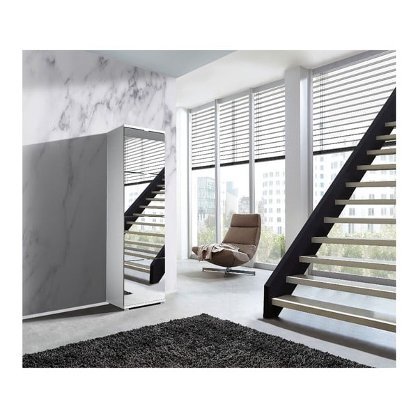 Skrinka na topánky so zrkadlom Germania Colorado, výška 174 cm-image-3