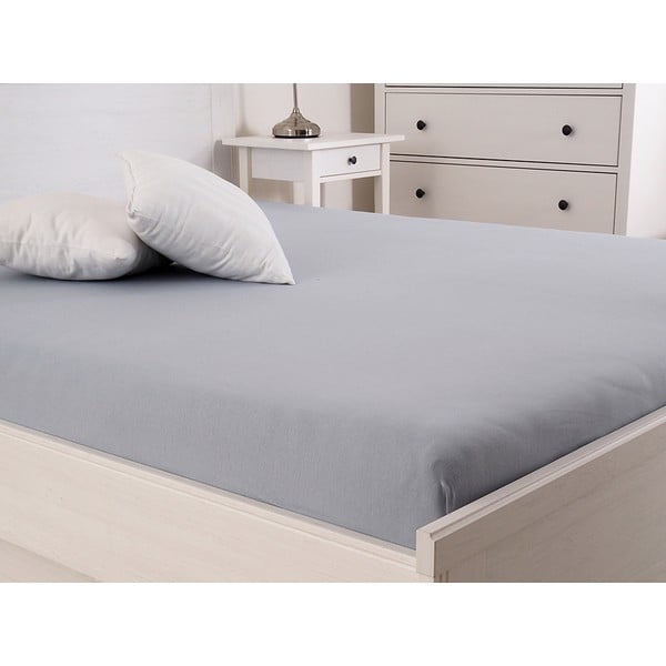 Sivá napínacia plachta 180x200 cm – B.E.S.-image-1