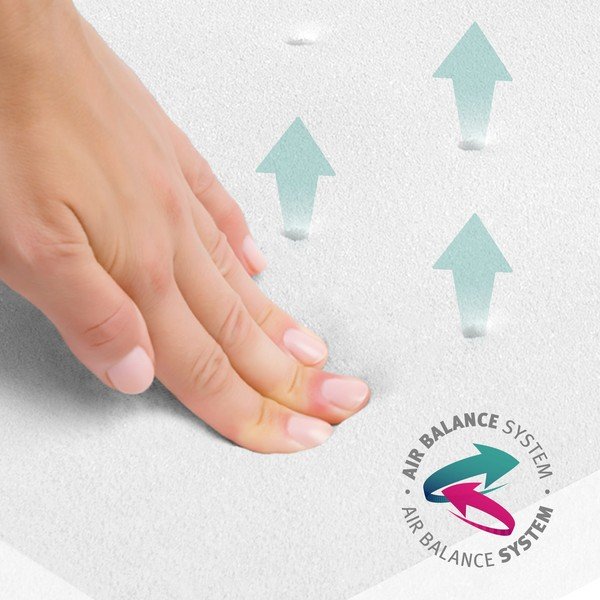 Penový detský matrac s odnímateľným poťahom 99x114 cm Safe Asleep® – Roba-image-3