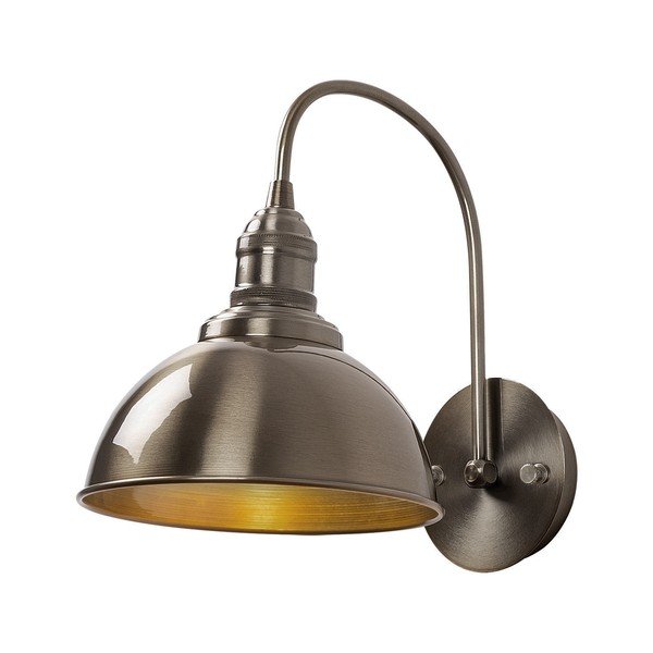Nástenné svietidlo v mosadznej farbe ø 21 cm Varzan – Opviq lights-image-4