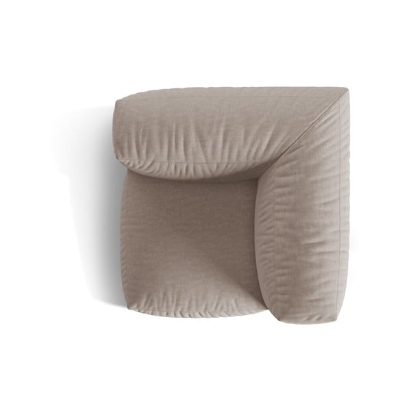 Béžový modul pohovky (variabilný) Martina – Micadoni Home-image-3