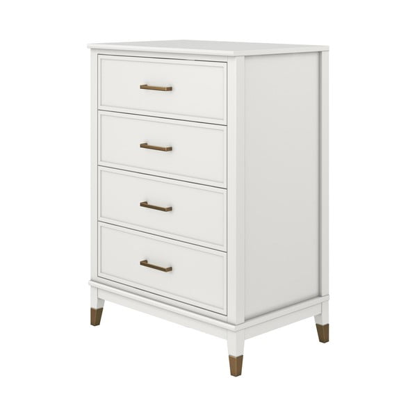 Biela komoda CosmoLiving by Cosmopolitan Westerleigh, 75 x 106 cm-image-3