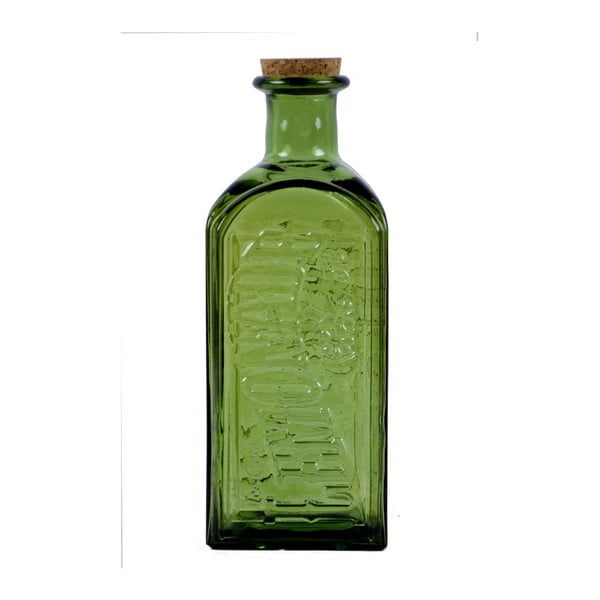 Zelená fľaša s korkovým uzáverom Ego Decor, 2 l