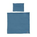 Modré detské obliečky do postieľky 80x80 cm Seashells – Roba