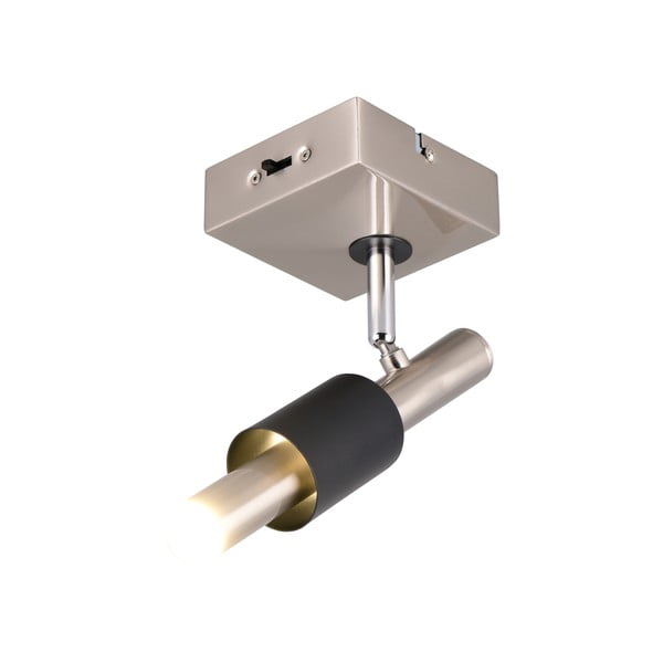 Čierne/v striebornej farbe LED bodové svietidlo 20,5x10 cm Ikaris – Trio Select-image-4