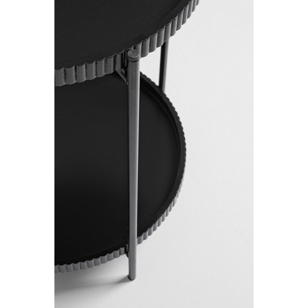 Kovový okrúhly odkladací stolík ø 42 cm Herdys – Yes Everyday-image-2