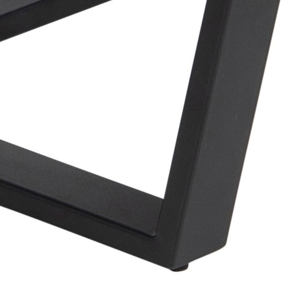 Čierno-hnedý konferenčný stôl s doskou v mramorovom dekore Actona Amble, ⌀ 77 cm-image-4