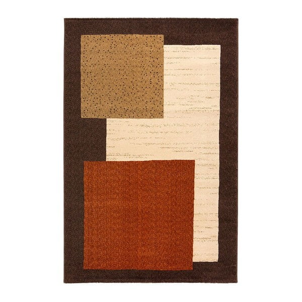 Vlnený koberec Iris 803 Marron, 120x160 cm