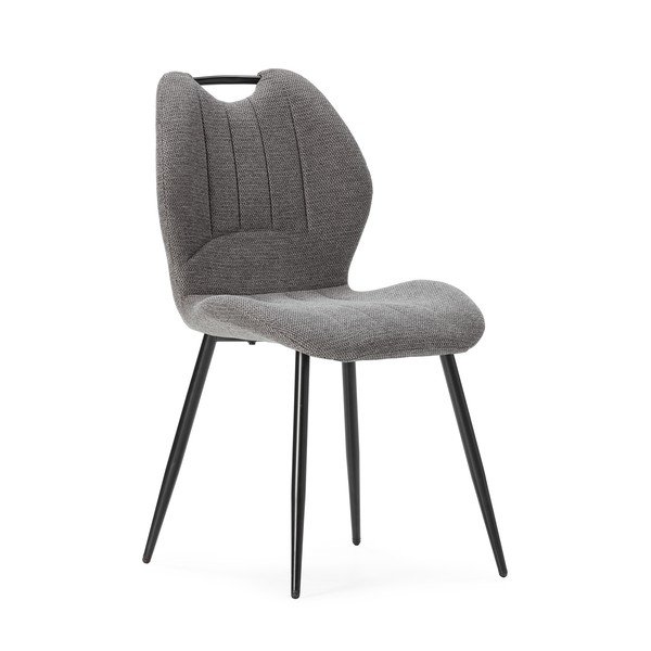 Sivé jedálenské stoličky v súprave 4 ks Muli – Marckeric