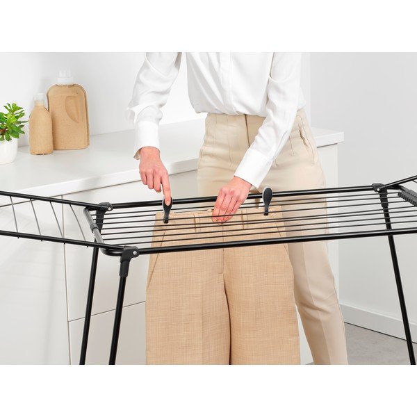 Matne čierny sušiak na bielizeň 18 m HangOn Too – Brabantia-image-2