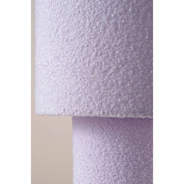 Látková stolová lampa v levanduľovej farbe (výška  44 cm) Aubra – Jotex-image-3