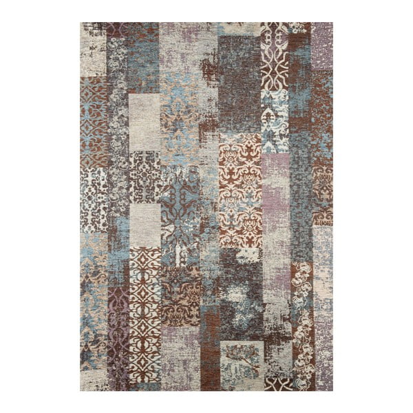 Modrý koberec Naturalis, 135 x 200 cm