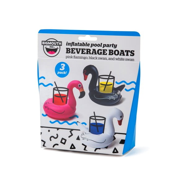 Súprava 3 nafukovacích kruhov na nápoje Big Mouth Inc. Birds-image-1