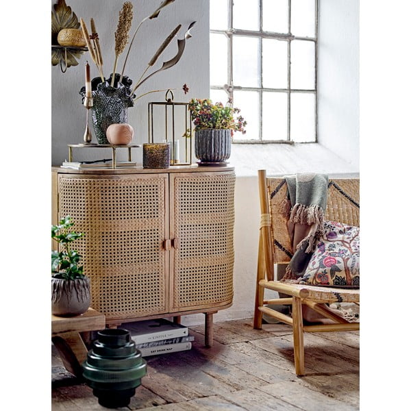 Kreslo s výpletom v prírodnej farbe Lennox - Bloomingville-image-2