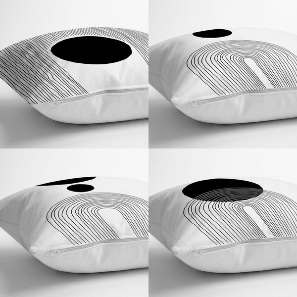 Obliečky na vankúše v súprave 4 ks 43x43 cm Simple Arch – Minimalist Cushion Covers-image-1