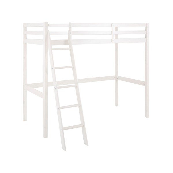 Biela vyvýšená posteľ z borovicového dreva Støraa Alpi2-image-2